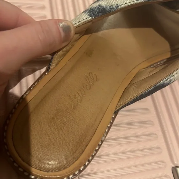 Madewell tie dye sandals size 8 - Picture 3 of 3